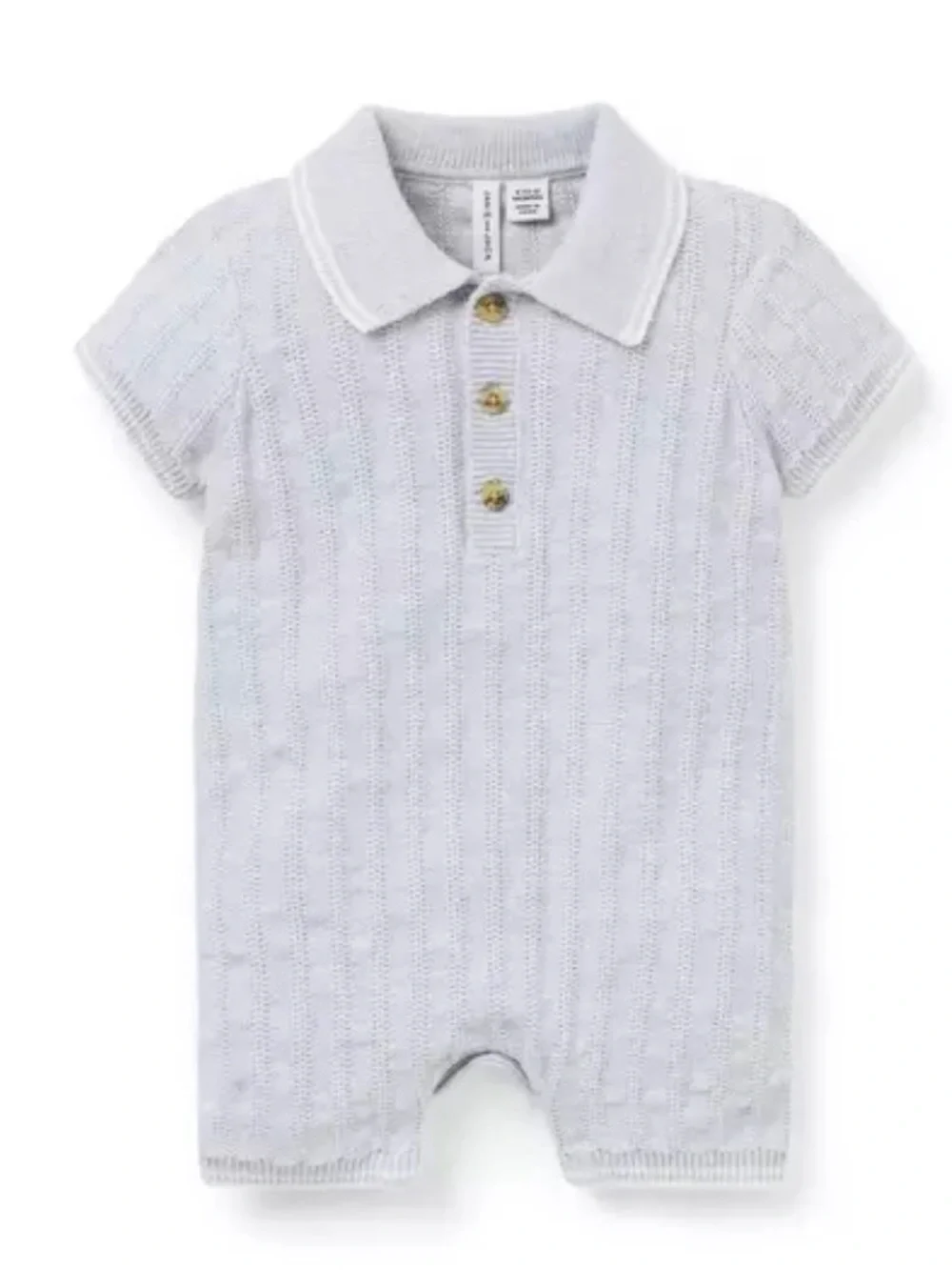 Janie and jack boys knit romper